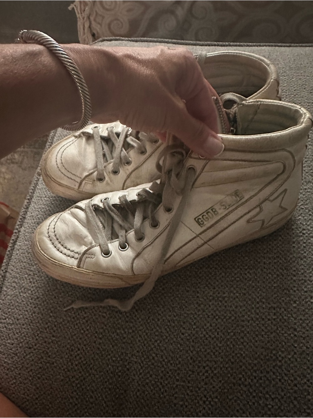 Golden Goose SLIDE High-Top Sneakers